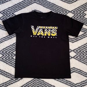 Vans Black Tee| Boys| Size: Small